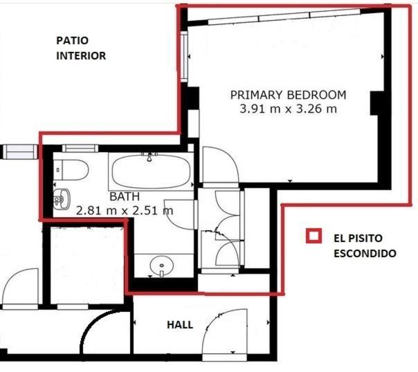 Apartmán La H Escondida Valencie Exteriér fotografie